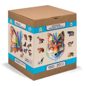 Mystic Fox koka puzle M 150 gabaliņi