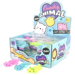 Squishy 7cm apdrukāts gēla aksolotls