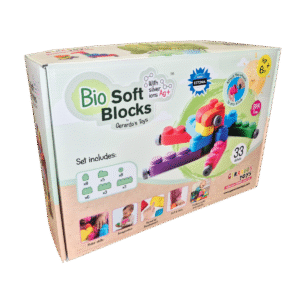 Mīksto kluču komplekts ar riteņiem 33